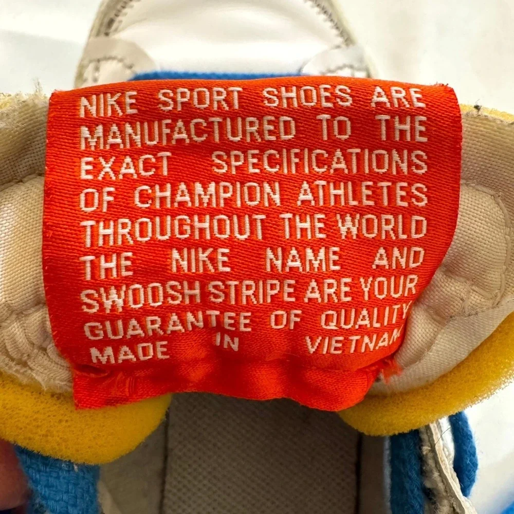 Nike Blazer Low '77 Jumbo Men's 8.5 Women's 10 White Blue Green DQ1470-100 - Picture 7 of 9